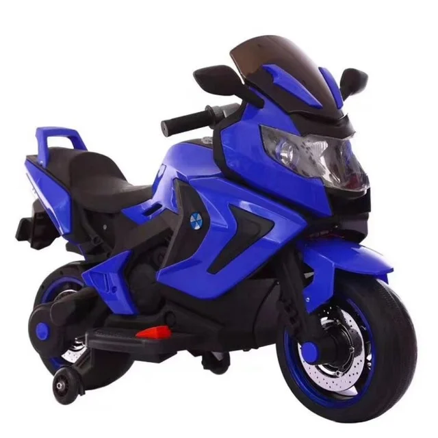 Дитячий електромотоцикл SPOKO SP-1600 синій